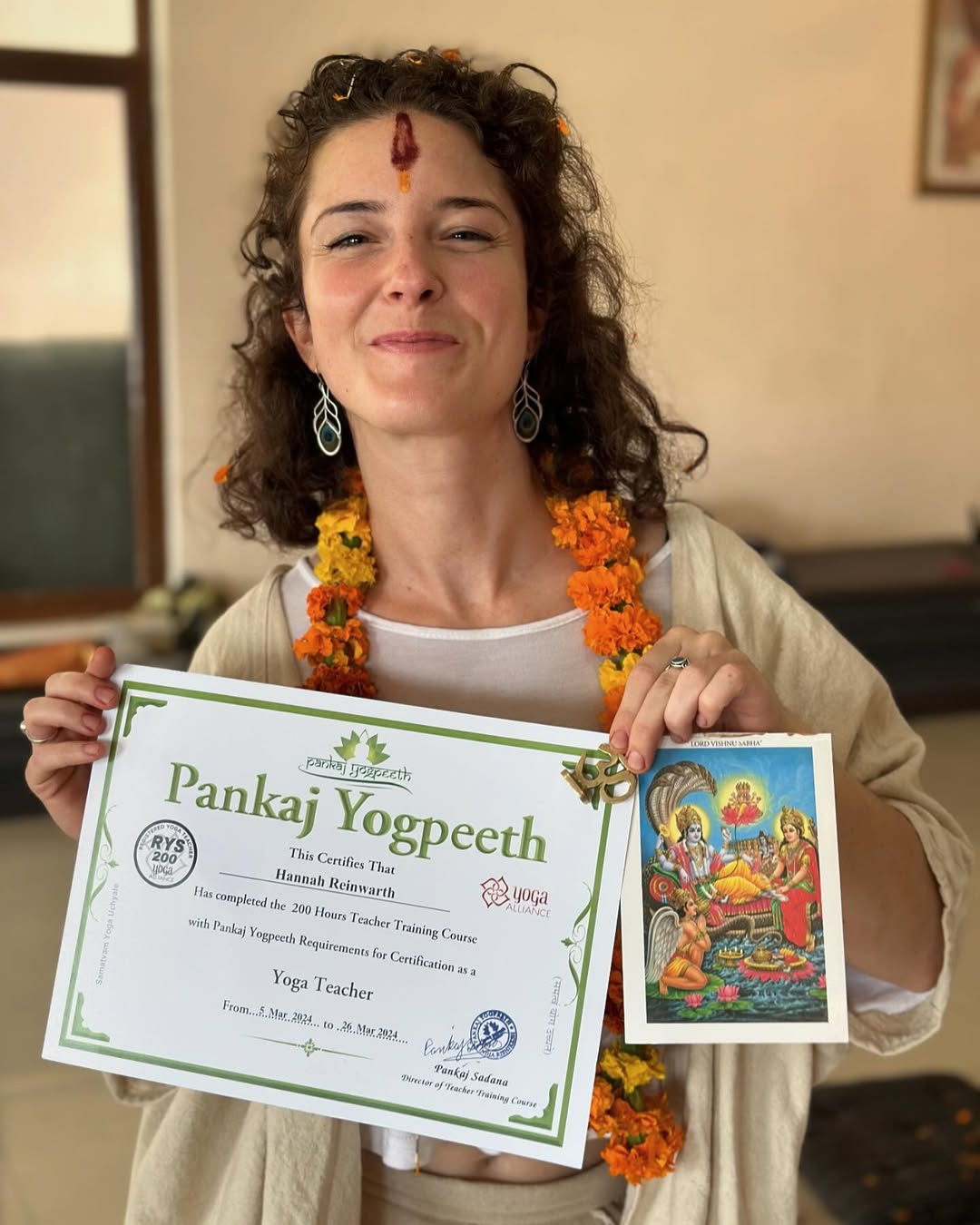 Certified Yoga Teacher