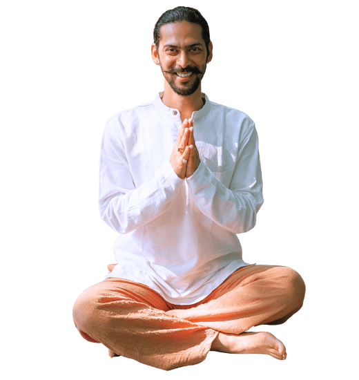 Yogacharya Pankaj Ji Meditating