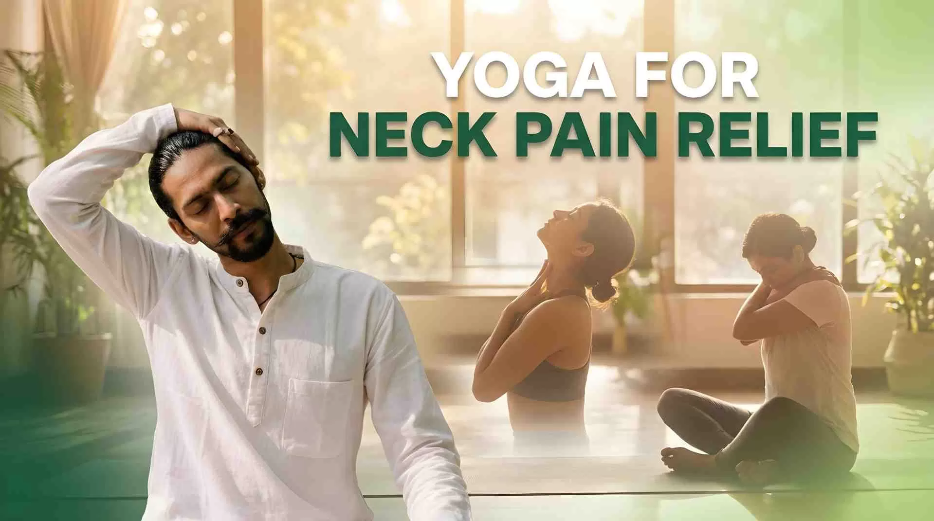 Relieve Neck Pain with Yoga: Simple Daily Poses for Office Workers & Phone Users