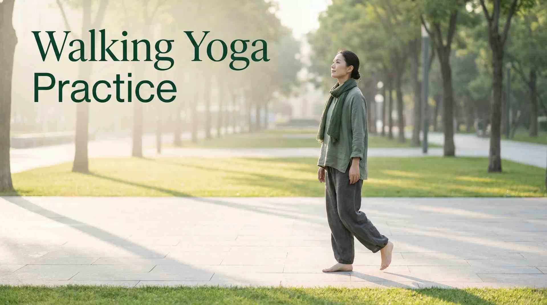 BREATHE, WALK, REPEAT: THE RISE OF WALKING YOGA