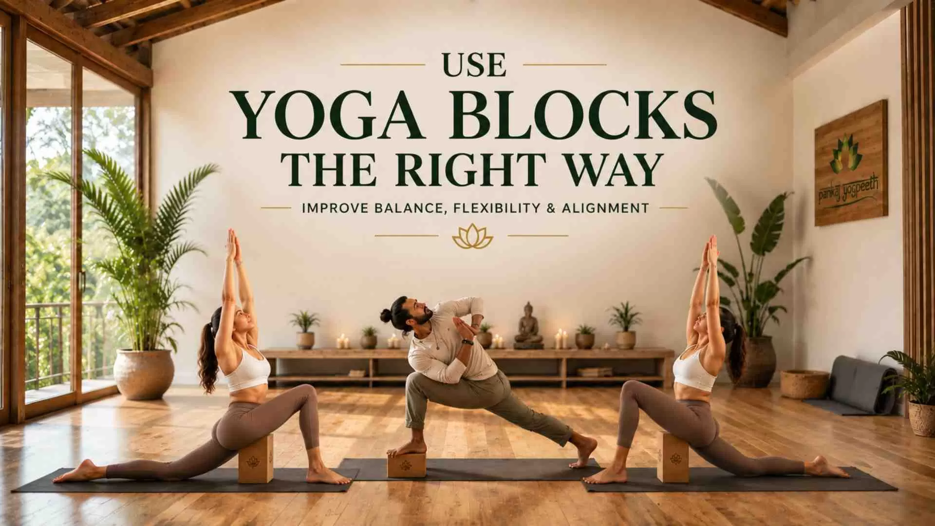 How to Use Yoga Blocks Correctly for Better Balance, Flexibility, and Alignment