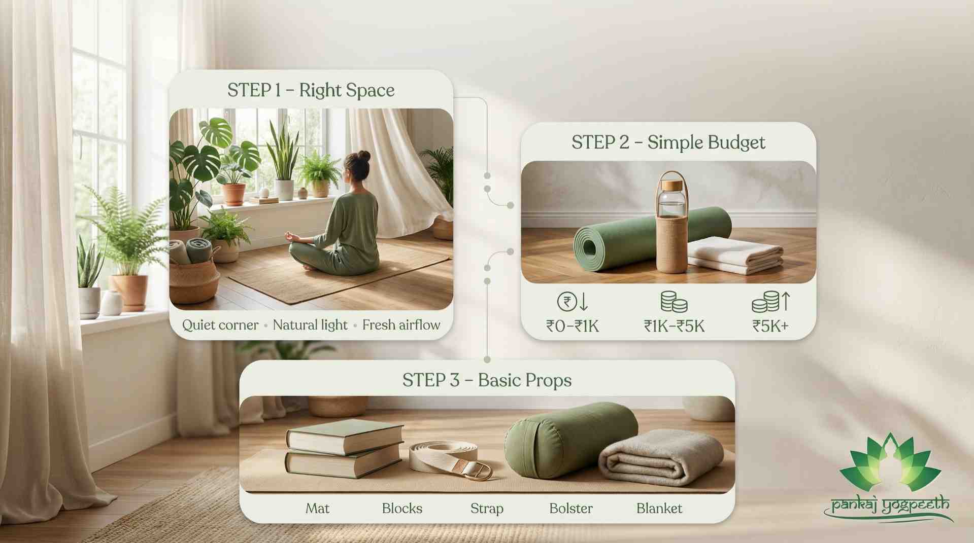 Step-by-Step Guide to Set Up a Home Yoga Space- Pankaj yogpeeth.jpg