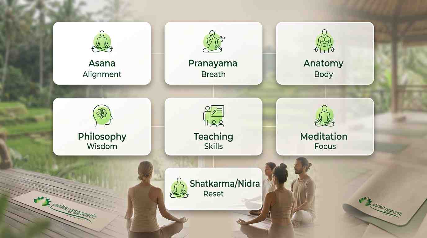 200-hour yoga teacher training in Bali - Pankajyogpeeth