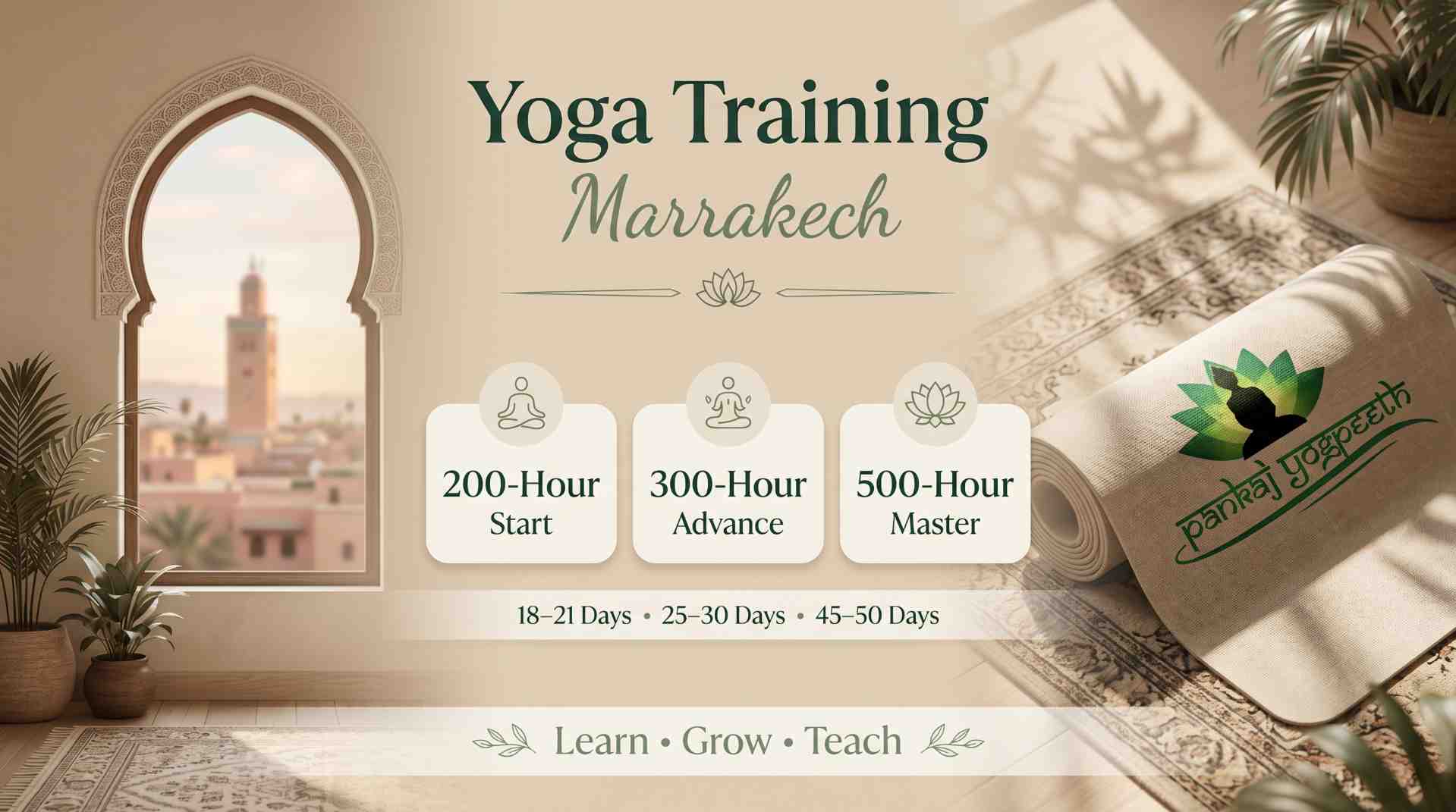 Types of Yoga Teacher Training Programs Available in Marrakech  - pankaj yogpeeth.jpeg
