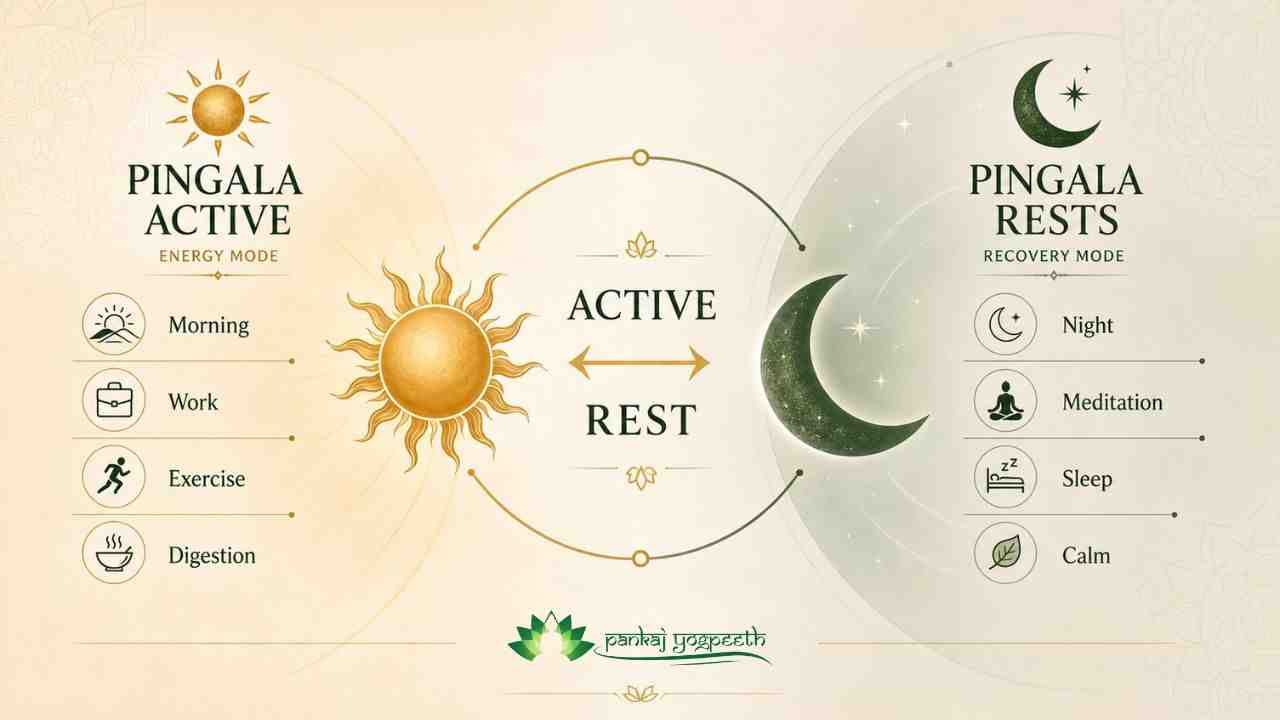 When Should the Pingala Nadi Be Active, and When Should It Rest - Pankaj yogpeeth.jpg