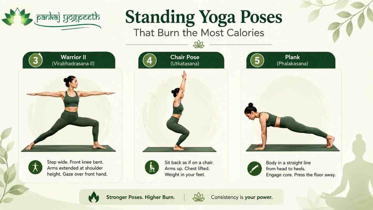Standing Yoga Poses for Weight Loss Standing Yoga Poses for Weight Loss