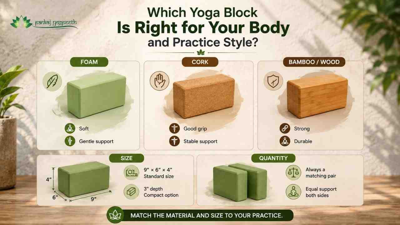 Use Yoga Blocks Correctly  - Pankajyogpeeth