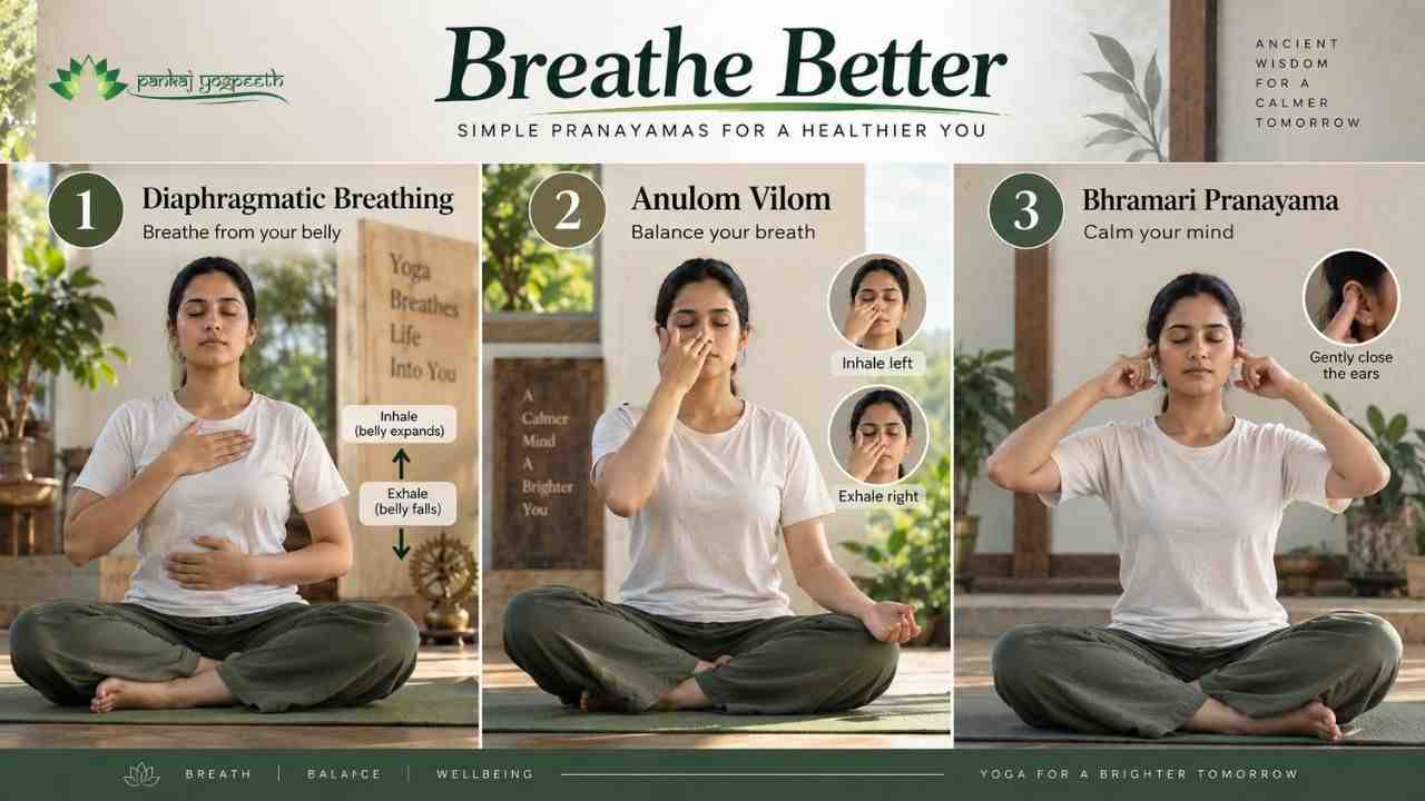 Pranayama for Breathing Problems Pranayama for Breathing Problems