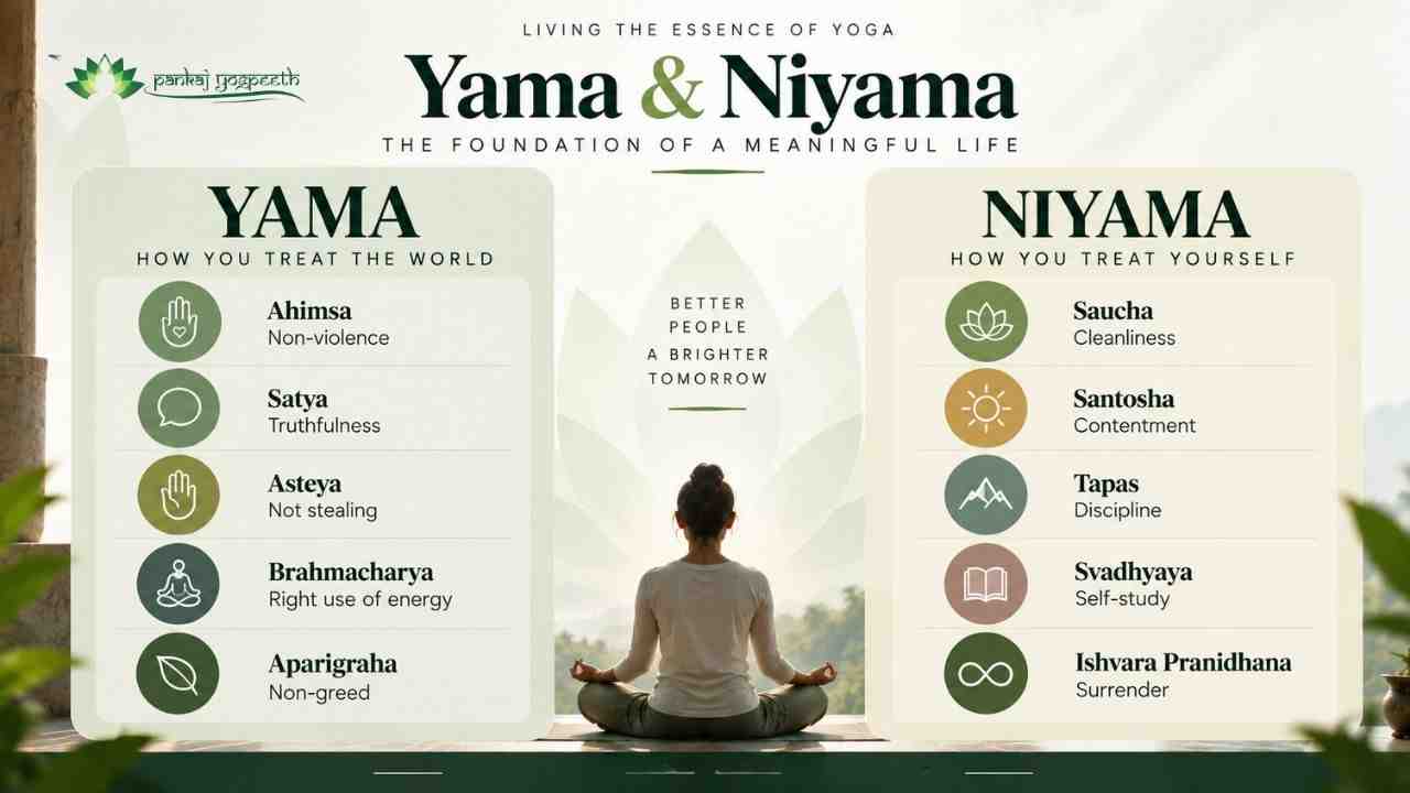 First Two Limbs of Yoga